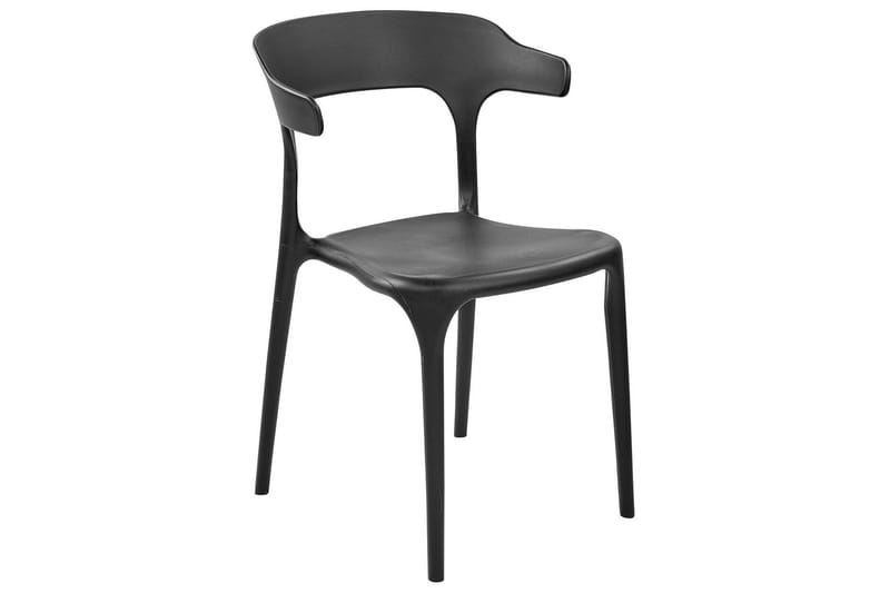 Squinzano Armstol 4 stk - Sort - Havemøbler - Balkon - Balkonmøbler - Altanstole