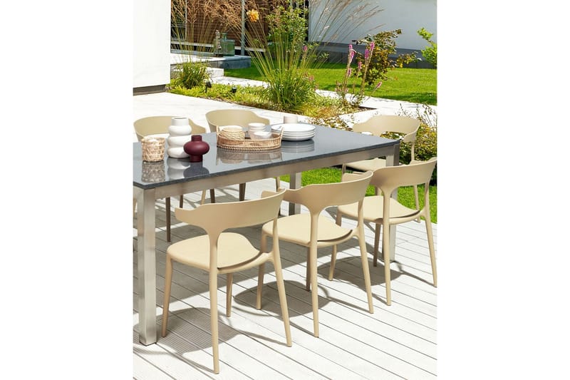 Squinzano Armstol - Beige - Havemøbler - Balkon - Balkonmøbler - Altanstole