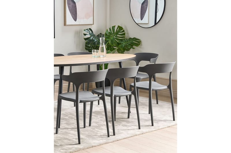 Squinzano Armstol - Grå - Møbler - Stole & lænestole - Spisebordsstole & køkkenstole