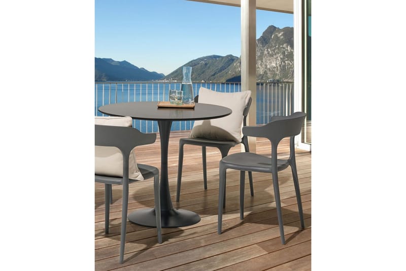 Squinzano Armstol - Grå - Havemøbler - Balkon - Balkonmøbler - Altanstole