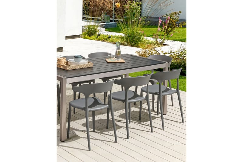 Squinzano Armstol - Grå - Havemøbler - Balkon - Balkonmøbler - Altanstole