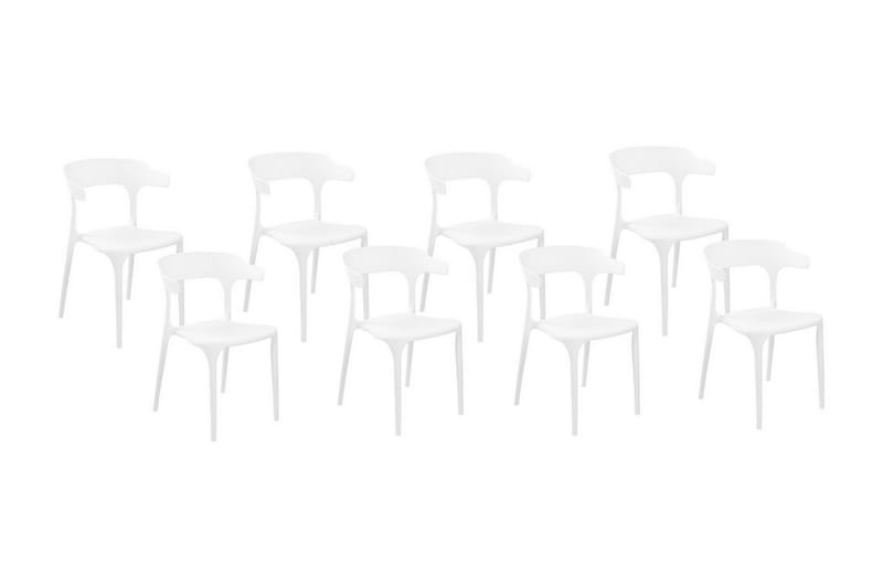 Squinzano Armstol - Hvid - Havemøbler - Balkon - Balkonmøbler - Altanstole