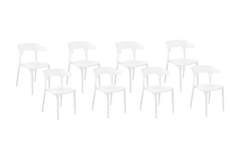 Squinzano Armstol - Hvid - Havemøbler - Balkon - Balkonmøbler - Altanstole