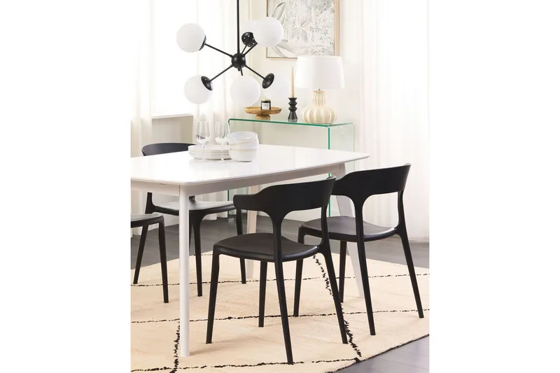 Squinzano Armstol - Sort - Havemøbler - Balkon - Balkonmøbler - Altanstole