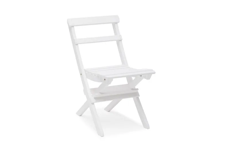 Stol Hillerstorp Torpet klapstol Hvid - Hvid - Havemøbler - Balkon - Balkonmøbler - Altanstole