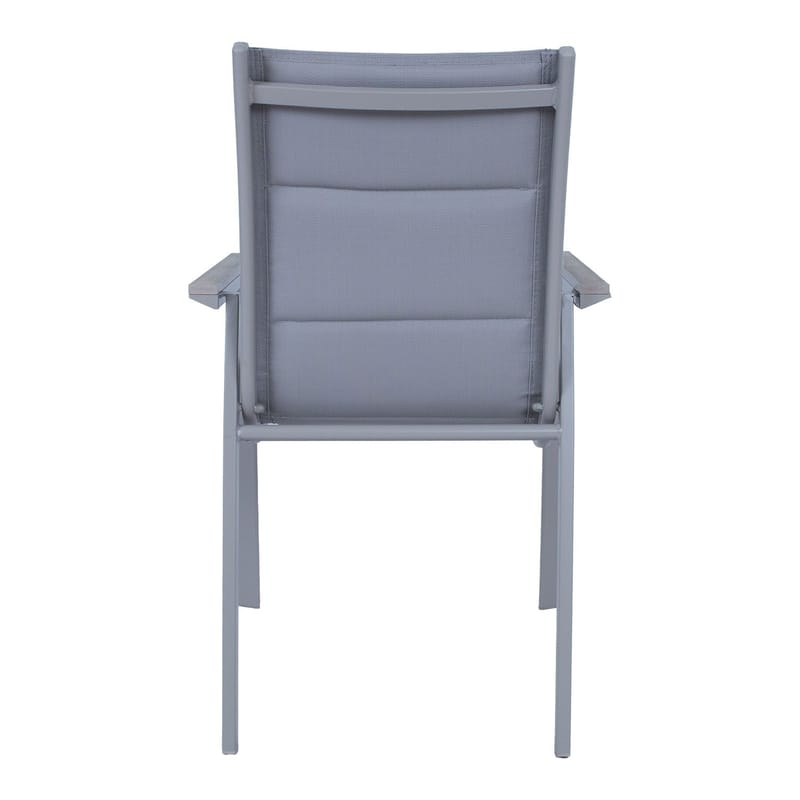 Stol HOME4YOU Corinna Lysegrå - lysegrå - Havemøbler - Balkon - Balkonmøbler - Altanstole