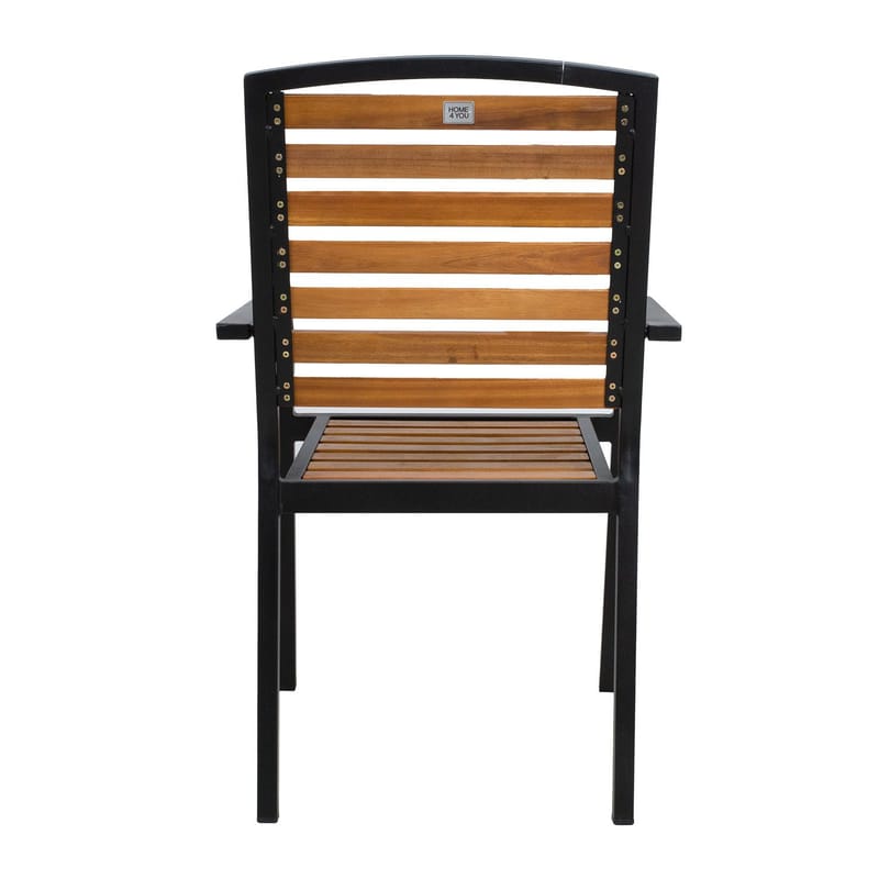 Stol HOME4YOU Dalya Akacie - akacie - Havemøbler - Balkon - Balkonmøbler - Altanstole