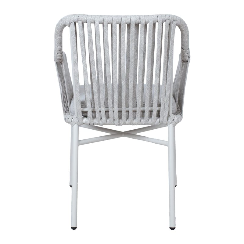 Stol HOME4YOU Melrose grå - Beige - Havemøbler - Balkon - Balkonmøbler - Altanstole