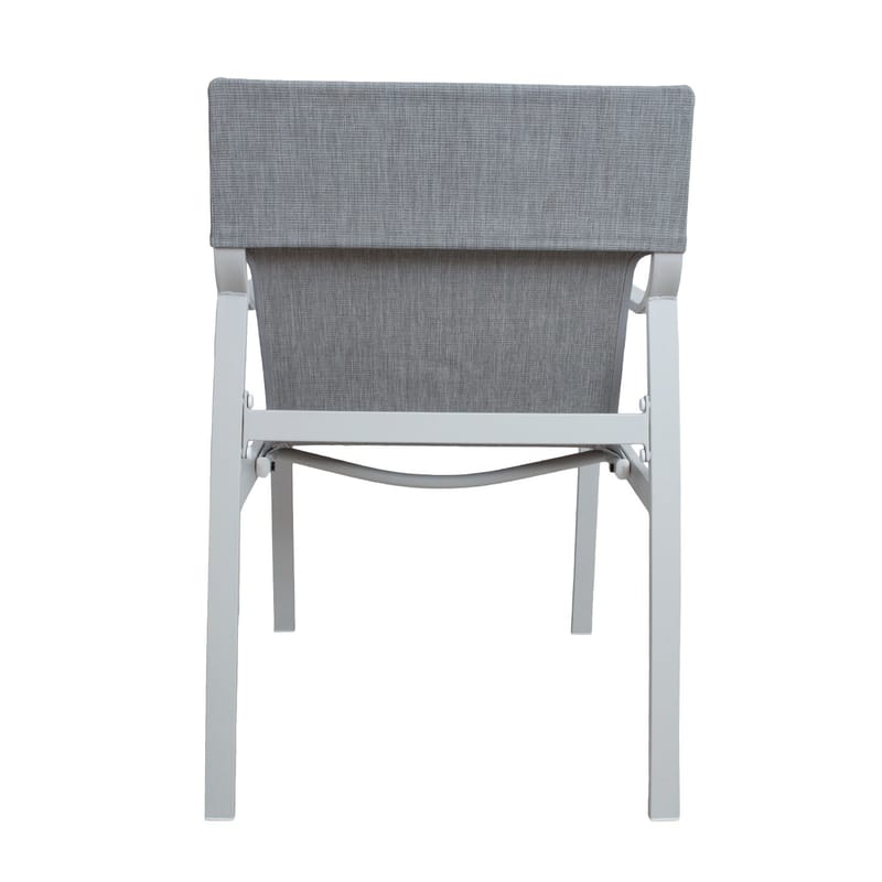 Stol HOME4YOU Osman lysegrå - lysegrå - Havemøbler - Balkon - Balkonmøbler - Altanstole