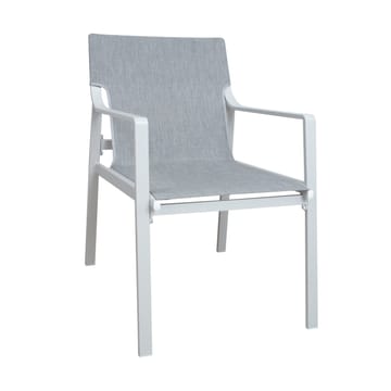 Stol HOME4YOU Osman lysegrå - lysegrå - Havemøbler - Balkon - Balkonmøbler - Altanstole