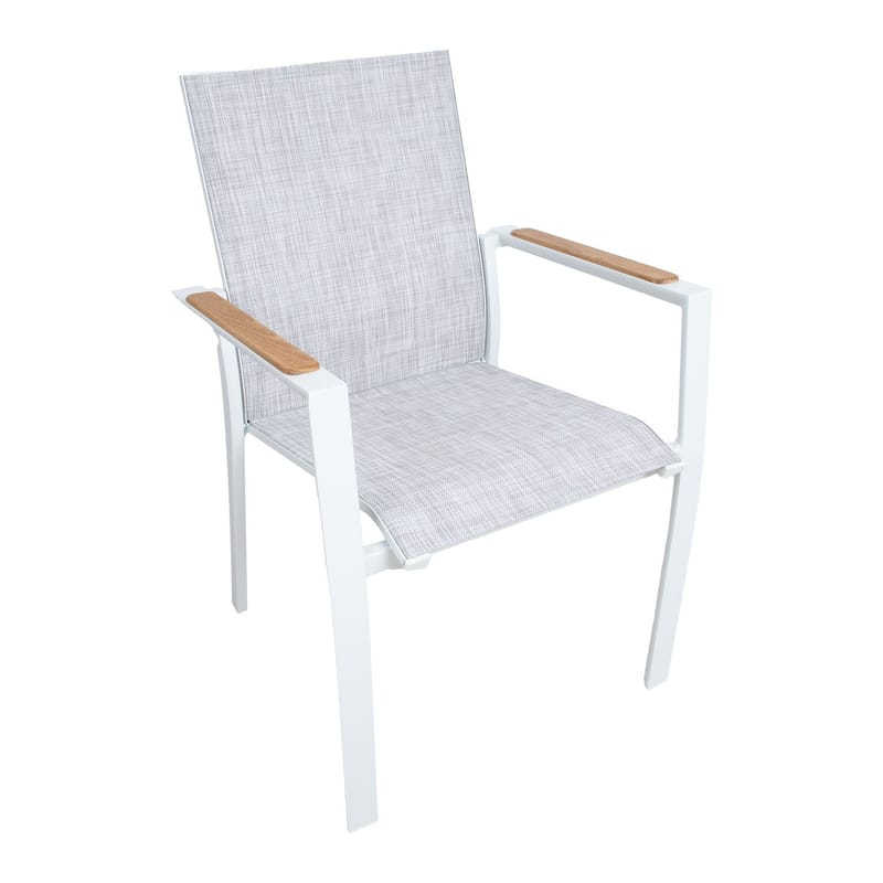 Stol HOME4YOU Savo hvid - Hvid - Havemøbler - Balkon - Balkonmøbler - Altanstole