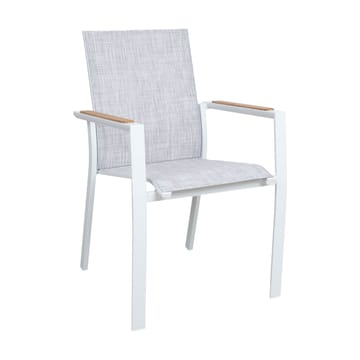 Stol HOME4YOU Savo hvid - Hvid - Havemøbler - Balkon - Balkonmøbler - Altanstole