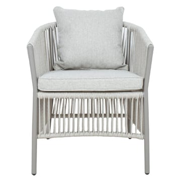 Stol HOME4YOU Silva gråbeige - Grålig beige - Havemøbler - Balkon - Balkonmøbler - Altanstole