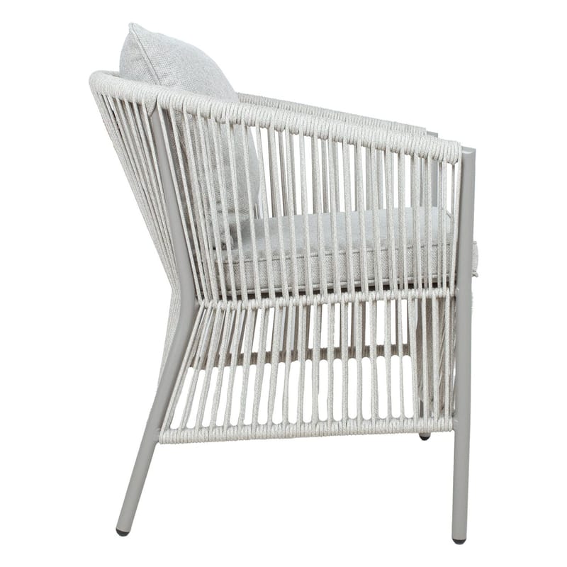 Stol HOME4YOU Silva gråbeige - Grålig beige - Havemøbler - Balkon - Balkonmøbler - Altanstole