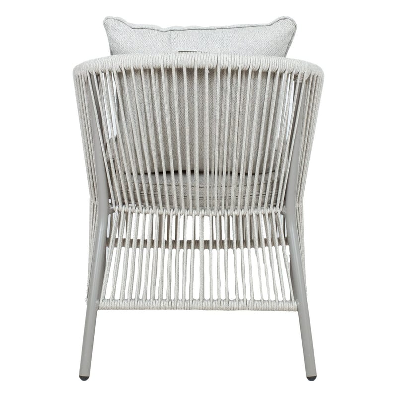 Stol HOME4YOU Silva gråbeige - Grålig beige - Havemøbler - Balkon - Balkonmøbler - Altanstole