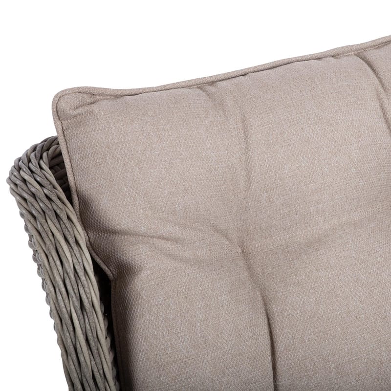 Stol HOME4YOU Trento Lysegrå - Lysegrå - Havemøbler - Balkon - Balkonmøbler - Altanstole