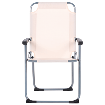Stol udendørs Galatsi foldbar - Beige/Sort/Grå - Havemøbler - Balkon - Balkonmøbler - Altanstole