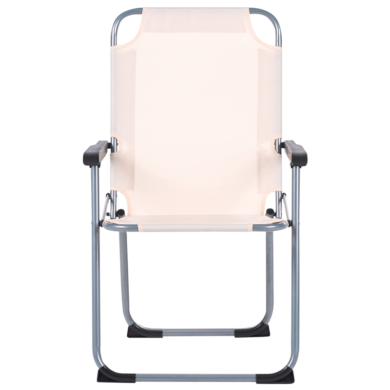 Stol udendørs Galatsi foldbar - Beige/Sort/Grå - Havemøbler - Balkon - Balkonmøbler - Altanstole