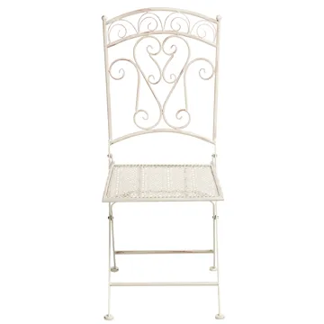 Stol udendørs Juina foldbar - Beige - Havemøbler - Balkon - Balkonmøbler - Altanstole