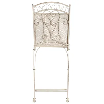 Stol udendørs Juina foldbar - Beige - Havemøbler - Balkon - Balkonmøbler - Altanstole