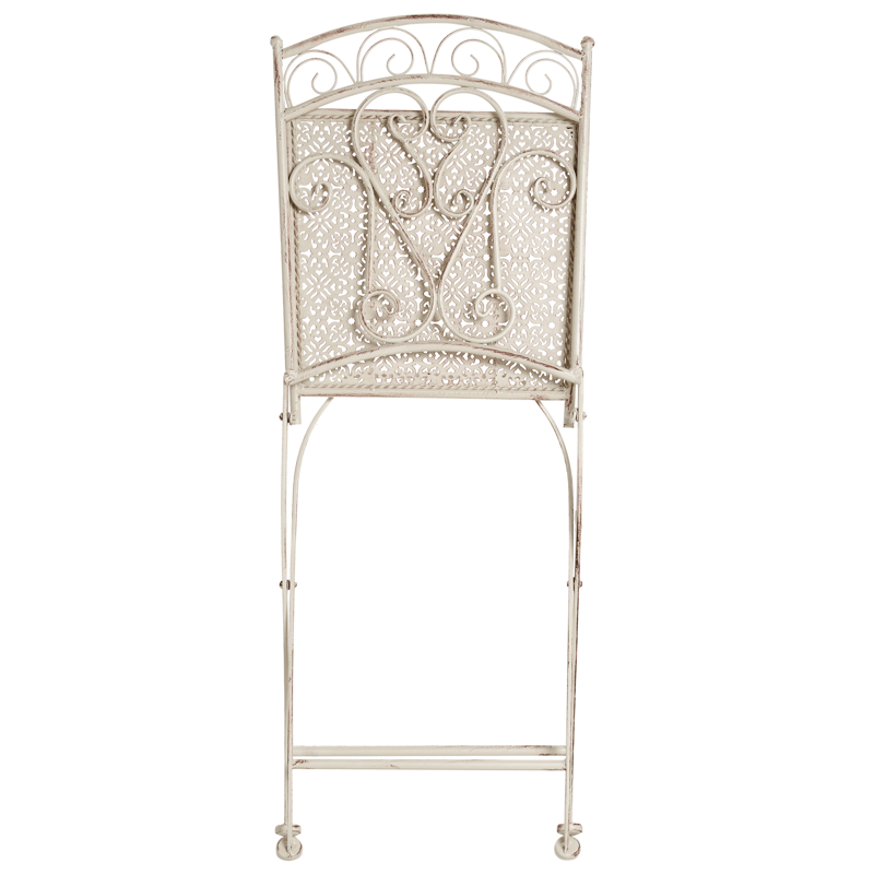 Stol udendørs Juina foldbar - Beige - Havemøbler - Balkon - Balkonmøbler - Altanstole