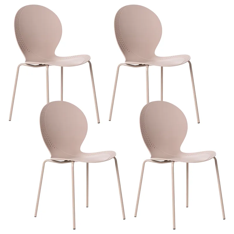 Stol udendørs Milos stabelbar, Beige