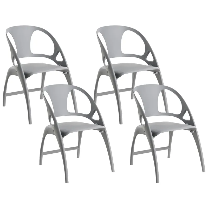 Stol udendørs Nemi foldbar, Grå