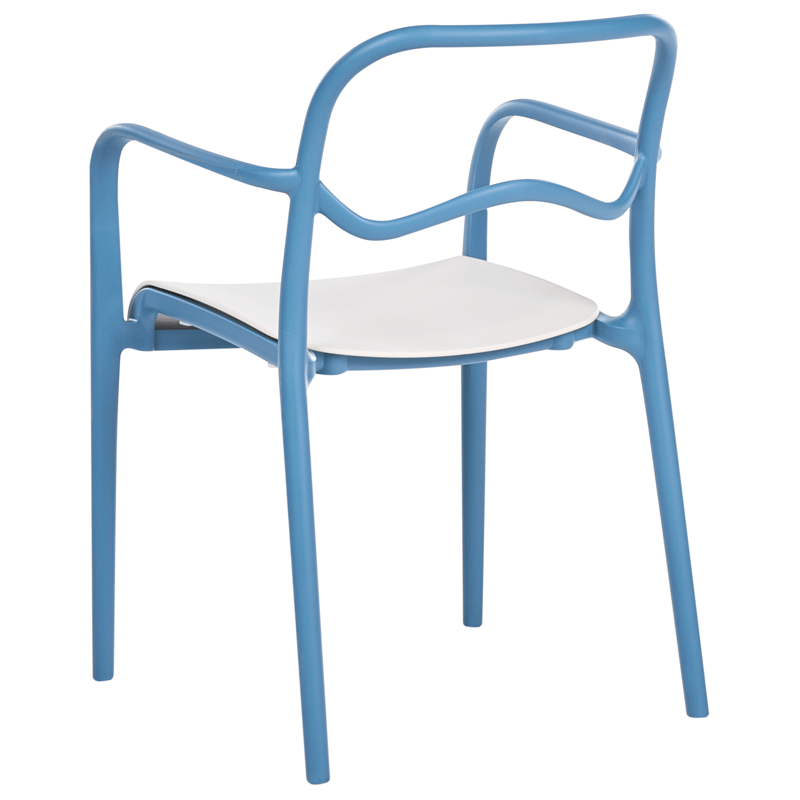Stol udendørs Thasos - Blå/Beige - Havemøbler - Balkon - Balkonmøbler - Altanstole