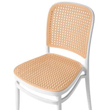 Stol udendørs Plose - Beige/Hvid - Havemøbler - Balkon - Balkonmøbler - Altanstole