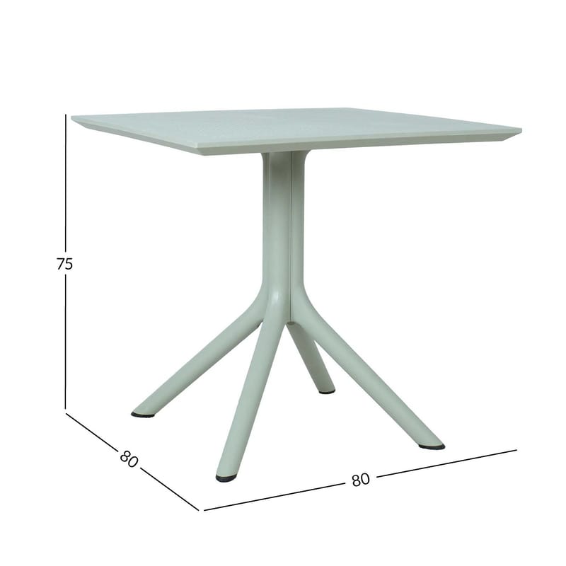 Table HOME4YOU - Grønlig grå - Havemøbler - Balkon - Balkonmøbler - Altanborde