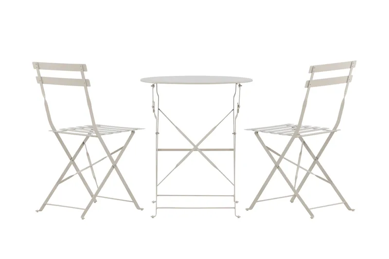 Tao Altangruppe 2-personers - Beige - Havemøbler - Balkon - Balkonmøbler - Altansæt