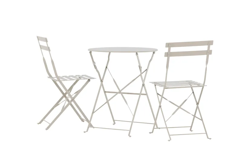 Tao Altangruppe 2-personers - Beige - Havemøbler - Balkon - Balkonmøbler - Altansæt