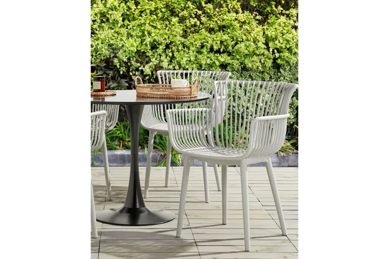 Taurisano Armstol - Grå - Havemøbler - Balkon - Balkonmøbler - Altanstole