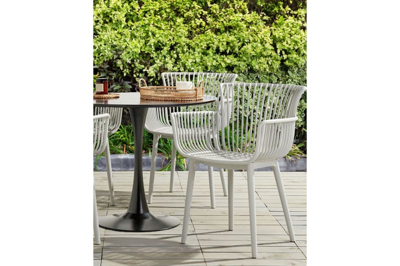 Taurisano Armstol - Grå - Havemøbler - Balkon - Balkonmøbler - Altanstole