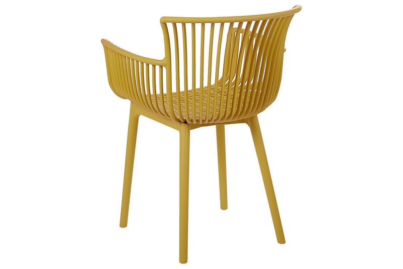 Taurisano Armstol - Gul - Havemøbler - Balkon - Balkonmøbler - Altanstole
