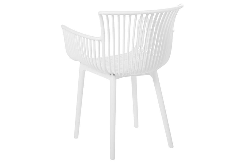 Taurisano Armstol - Hvid - Havemøbler - Balkon - Balkonmøbler - Altanstole