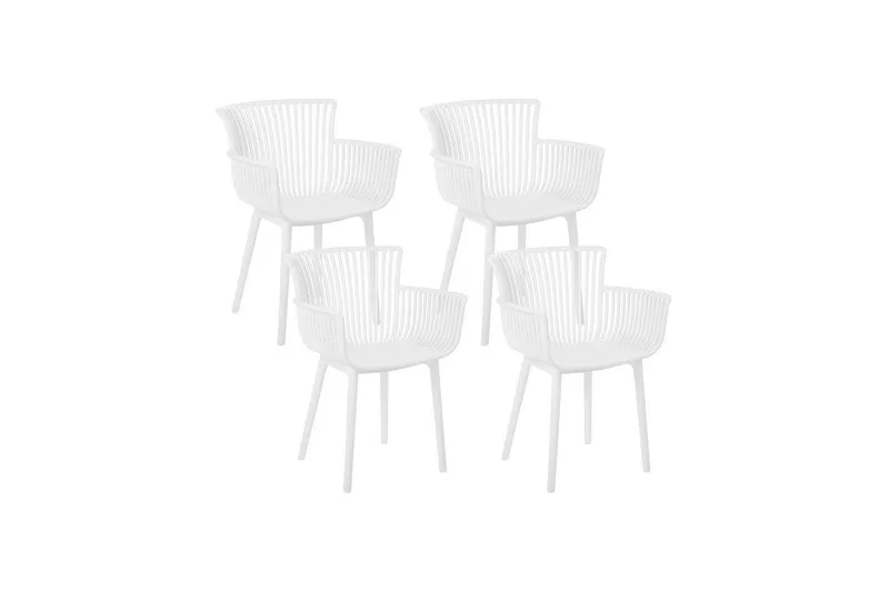 Taurisano Armstol - Hvid - Havemøbler - Balkon - Balkonmøbler - Altanstole