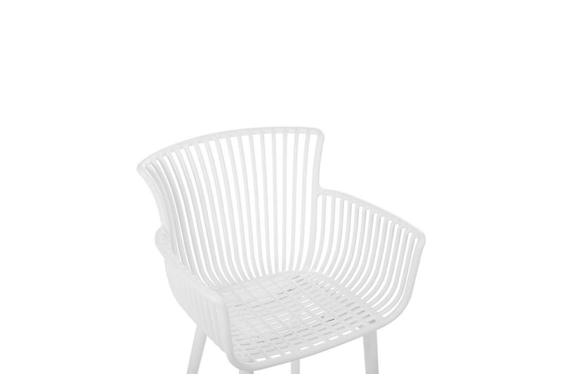Taurisano Armstol - Hvid - Havemøbler - Balkon - Balkonmøbler - Altanstole