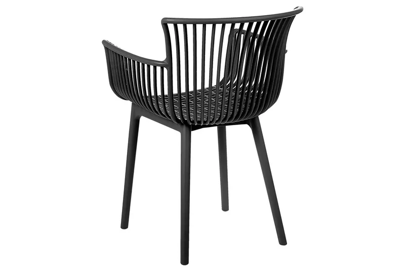 Taurisano Armstol - Sort - Havemøbler - Balkon - Balkonmøbler - Altanstole