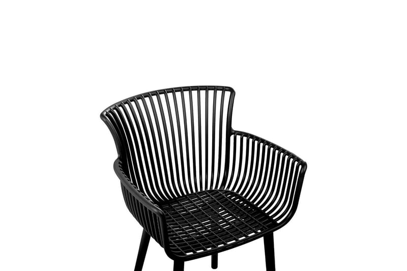 Taurisano Armstol - Sort - Havemøbler - Balkon - Balkonmøbler - Altanstole