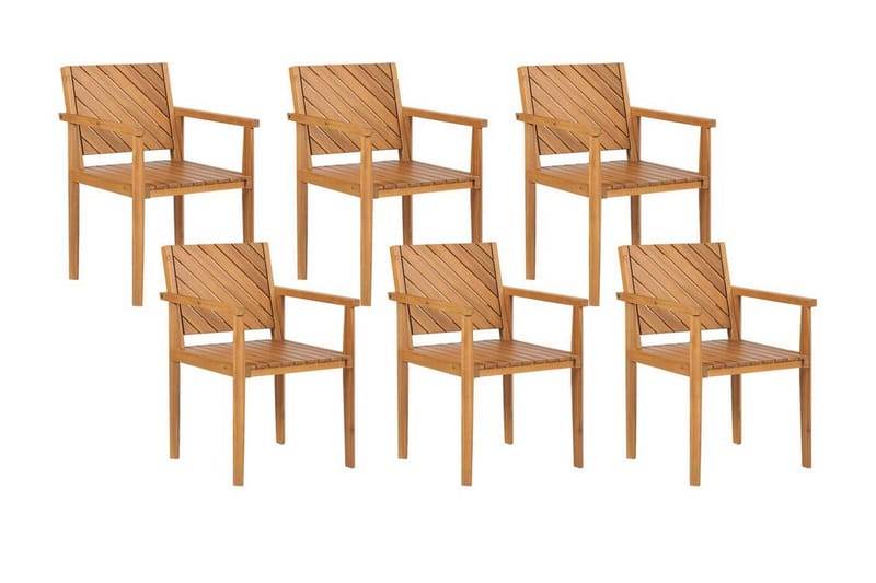 Taviano Armstol - Lysebrun - Havemøbler - Balkon - Balkonmøbler - Altanstole