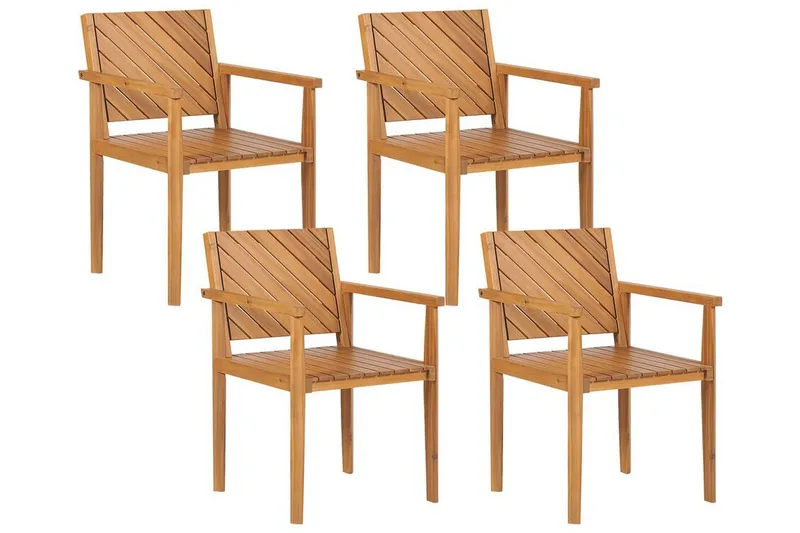 Taviano Armstol - Lysebrun - Havemøbler - Balkon - Balkonmøbler - Altanstole