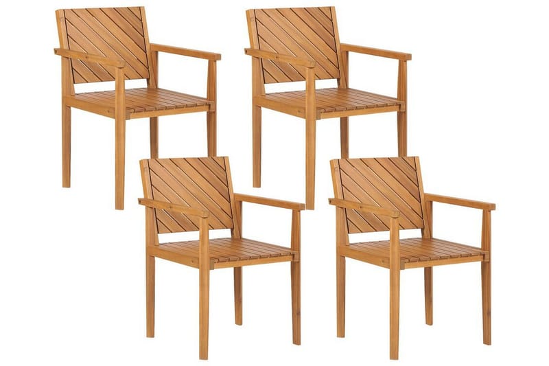 Taviano Armstol - Lysebrun - Havemøbler - Balkon - Balkonmøbler - Altanstole