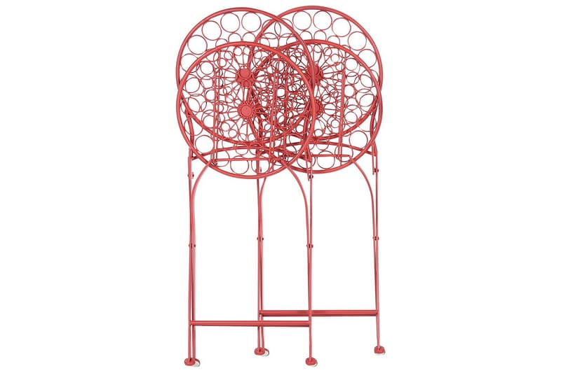 Terrace Spisestol Udendørs - Rød - Havemøbler - Balkon - Balkonmøbler - Altanstole