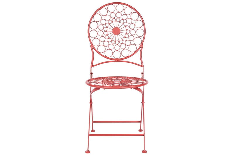 Terrace Spisestol Udendørs - Rød - Havemøbler - Balkon - Balkonmøbler - Altanstole