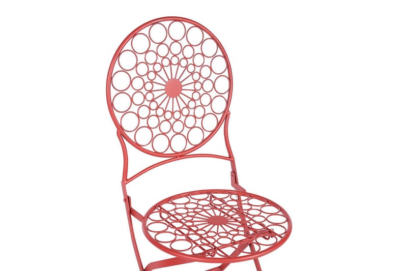 Terrace Spisestol Udendørs - Rød - Havemøbler - Balkon - Balkonmøbler - Altanstole