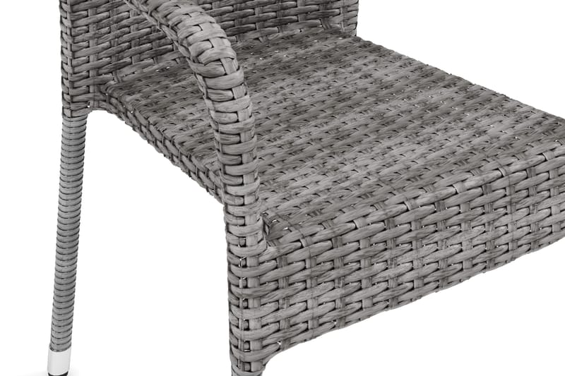 Thor Light udendørs lænestol - Grå - Havemøbler - Balkon - Balkonmøbler - Altanstole