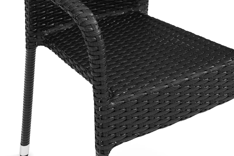 Thor Light udendørs lænestol - Sort - Havemøbler - Balkon - Balkonmøbler - Altanstole