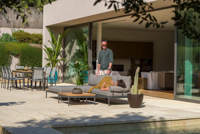 TOPAZ Sofabord 73 cm - Magnesiumgrå - Havemøbler - Balkon - Balkonmøbler - Altanborde