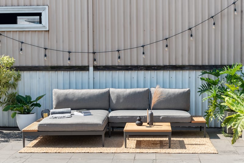 TOPAZ Sofabord 73 cm - Magnesiumgrå - Havemøbler - Balkon - Balkonmøbler - Altanborde